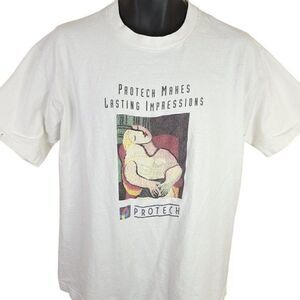Pablo Picasso Le Rêve T Shirt Vintage 90s The Dream Art Tee Protech XL